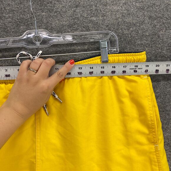 Roundtree & Yorke Swim Trunks Shorts Men M Medium Yellow  Swimwear - Picture 3 of 8